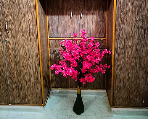 Copac Artificial cu Flori Roz Cires 90CM