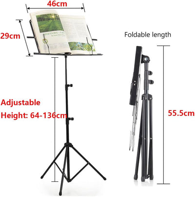 SUPORT PARTITURA CARTE TABLETA 68CM - 136CM.