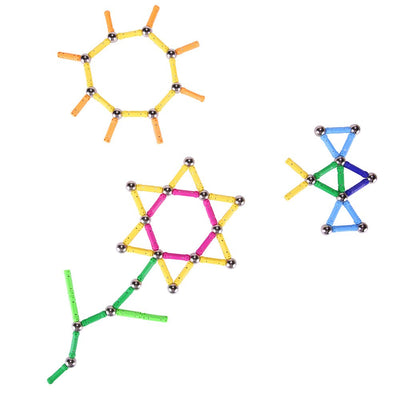 Joc Magnastix, creativ, pentru copii, 28 piese - Produs Recomandat 