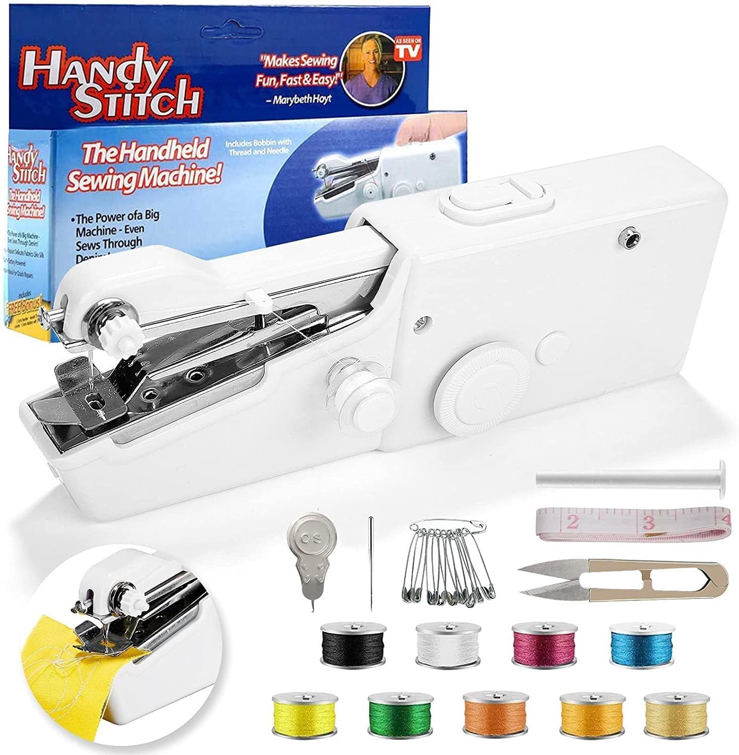 Masina portabila de cusut fara fir Handy Stitch