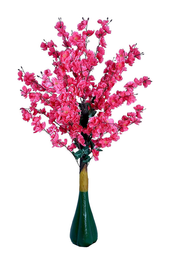 Copac Artificial cu Flori Roz Cires 90CM