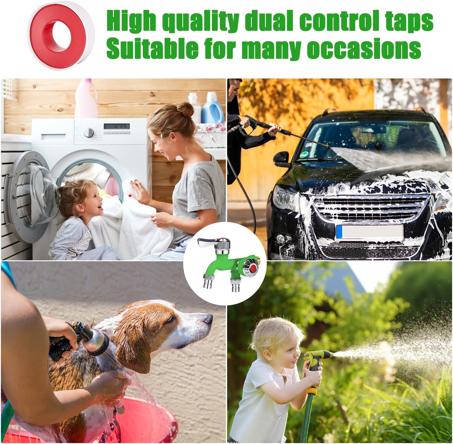 Robinet cu control dublu si Iesiri duble
