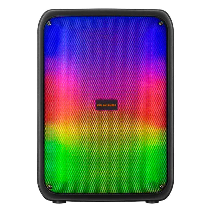 BOXA PORTABILA Kolav XH801, Bluetooth, MICROFON LUMINI RGB.