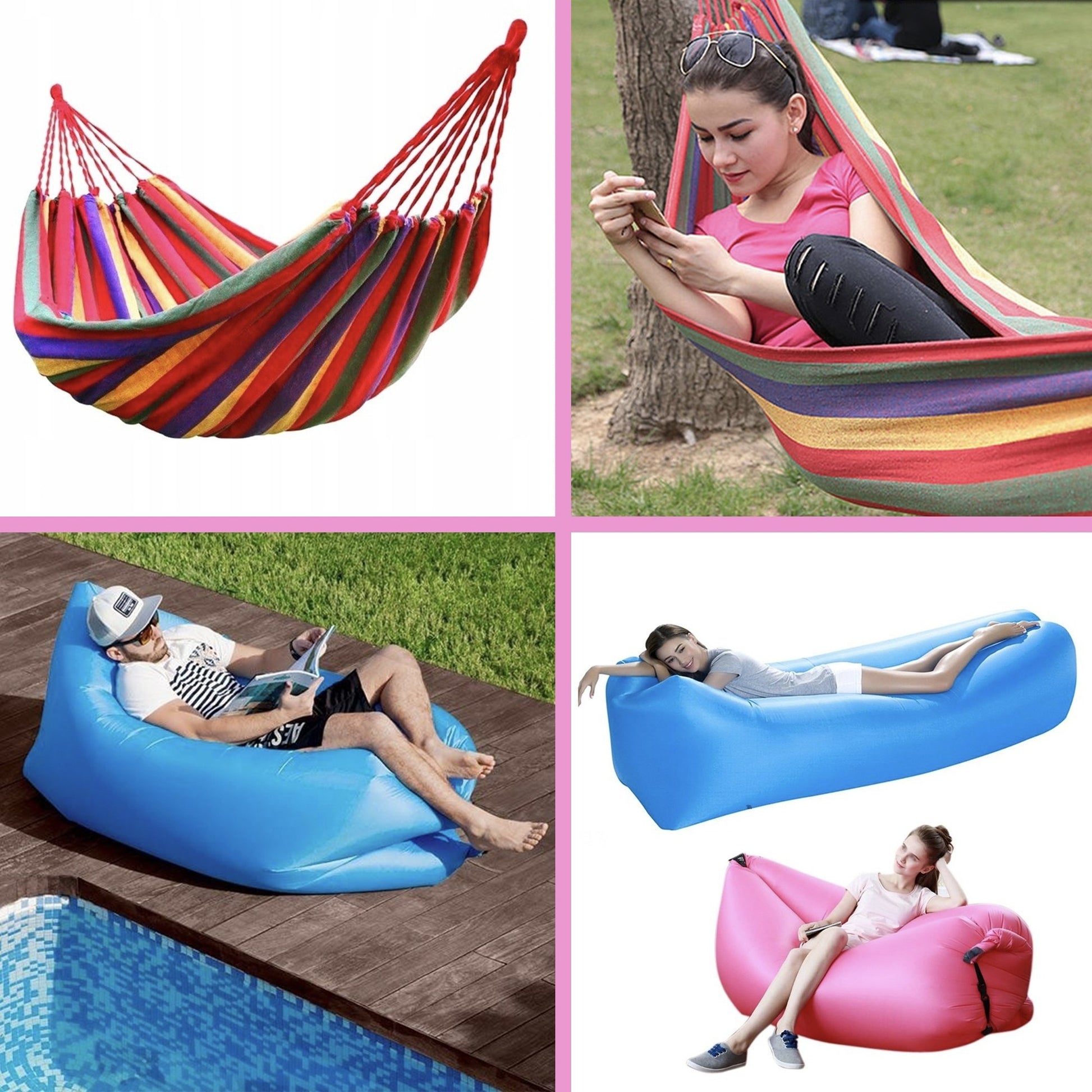 HAMAC - LAZY BAG - FURTUN - CASCA - CADOU